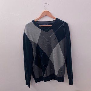 Nautica Navy Sweater; L